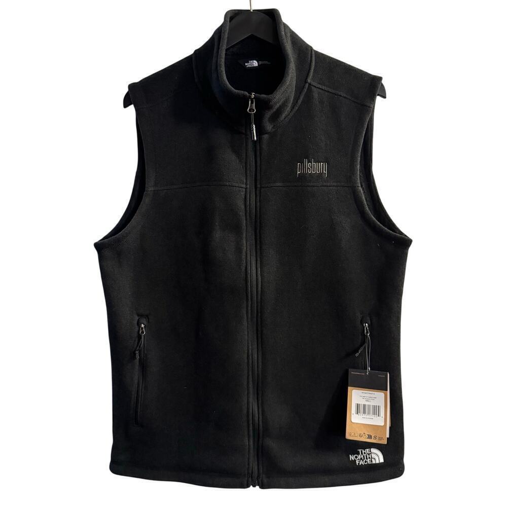 The North Face Sweater Fleece Men’s Vest Size Small Black Outdoors Gorpcore